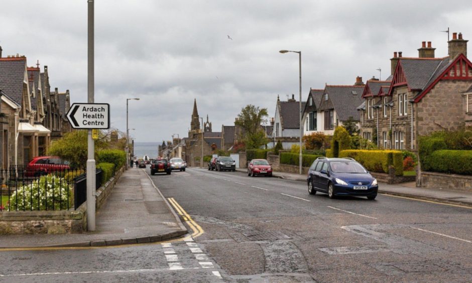 Buckie town centre. 