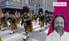 Scottish politicians visit New York City for Tartan Day, but it isn't celebrated by the average citizen. Image: Jimin Kim/SOPA Images/Shutterstock