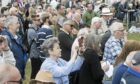 A crowd scene at the Royal Highland Show.