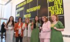 From the left, Lotta Wald, Liam Green, Elizabeth Homewood, Bronwyn MacKenzie, Lisa Ross and Bethany Reid with their Creative Awards. Image: Darrell Benns/DC Thomson