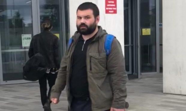 Dainis Letkovskis, who attacked a Highland police officer and left bite marks