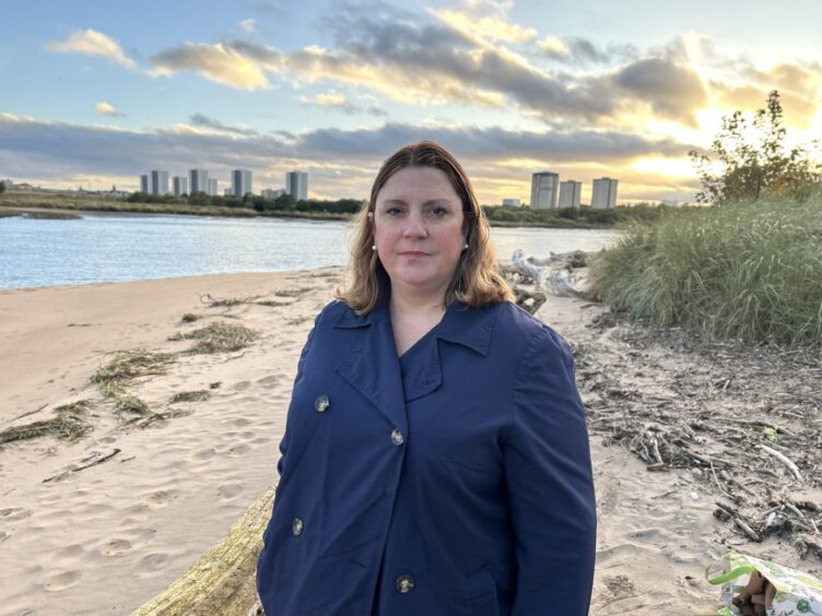 Gillian Tebberen, Conservative candidate in Aberdeen North, rushed to back our bus gate compromise. Image: Scottish Conservatives