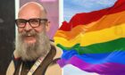 Forres councillor Draeyk Van Der Horn is disappointed Moray Council will not fly the  Pride flag for for the whole of June, which is Pride Month. Image: DC Thomson
