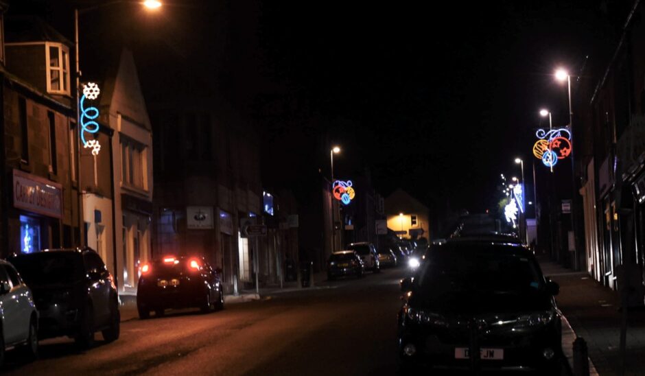 Stonehaven Christmas Lights.