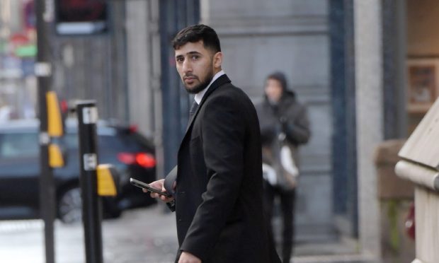 Mohammed Iqbal outside Aberdeen Sheriff Court on a previous occasion. Image: DC Thomson.