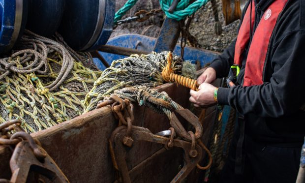 Scottish fishing nets