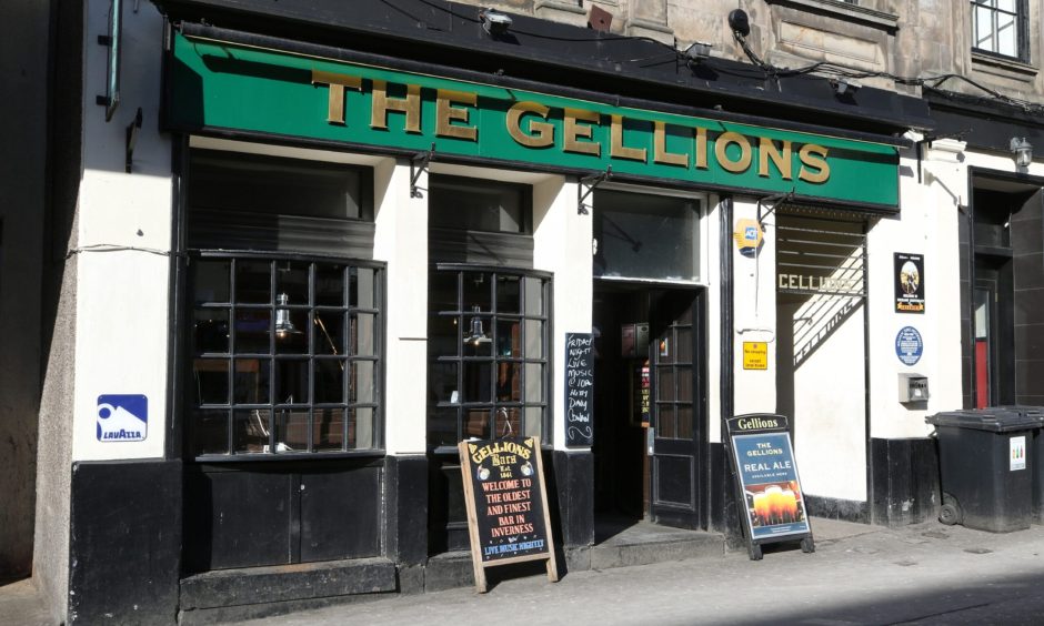 The Gellions pub in Inverness