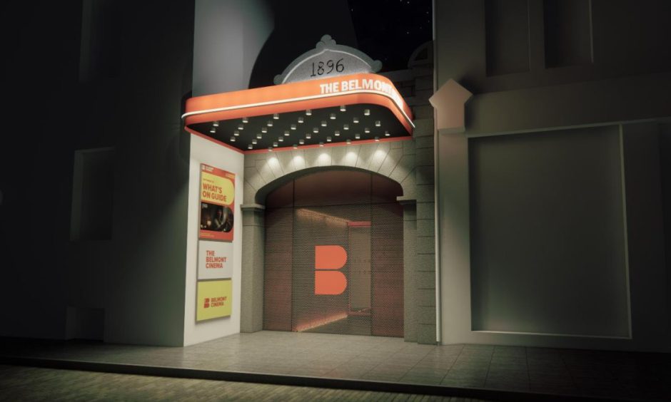 Design images of how the Belmont Cinema could look like following an extensive revamp.