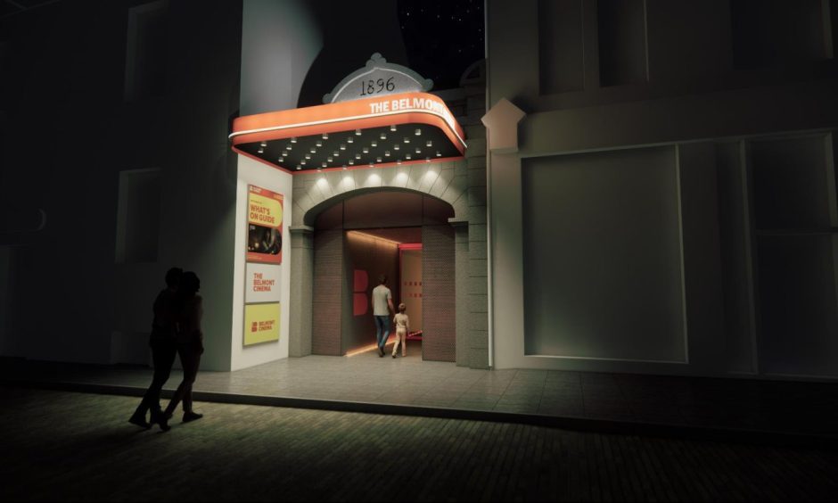 Design images of how the Belmont Cinema could look like following an extensive revamp.