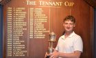 Portlethen Golf Club member Ben Murray won the Tennant Cup. Image: Alan Brown.