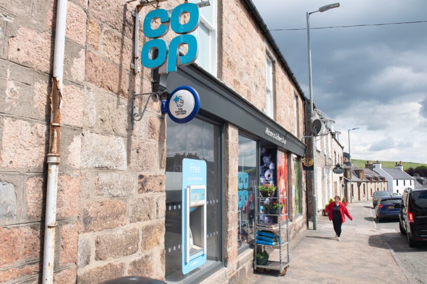 The co-op in Dufftown 