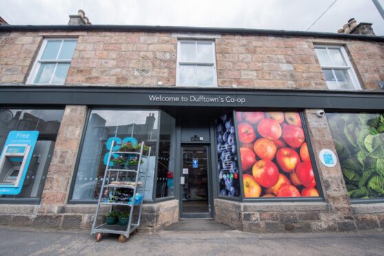 The co-op in Dufftown