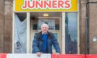 Graeme MacKenzie pictured outside the former Junners toy shop. Image: Jason Hedges/DC Thomson