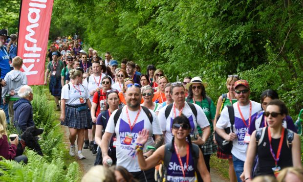 Aberdeen Kiltwalk 2024. Can You Spot Yourself in Our Gallery? Image: Kenny Elrick/DC Thomson