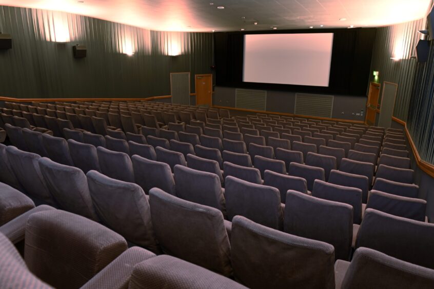 Inside Belmont Cinema 