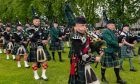 Massed Pipe Band