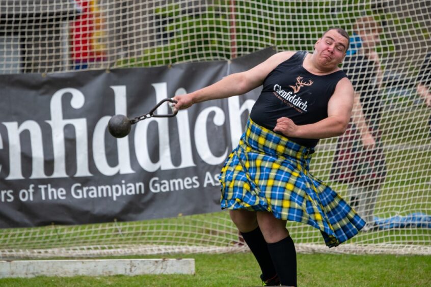 Glenfiddich Qualifying Heavy Events Rory Mathieson.