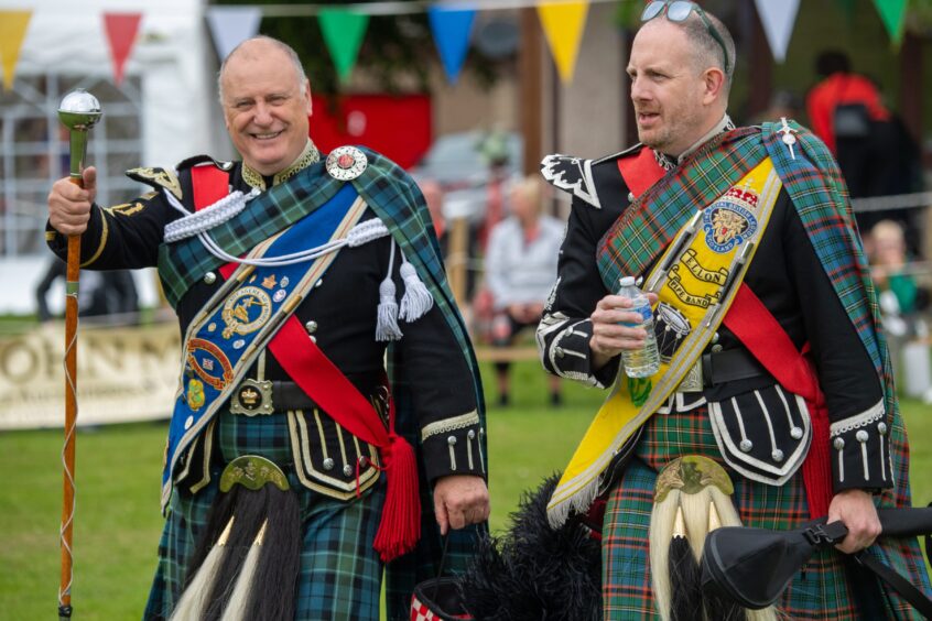 Two men in kilts