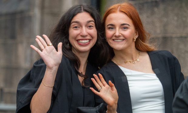 Aberdeen University Graduations at Kings College campus. Image: Kami Thomson/DC Thomson