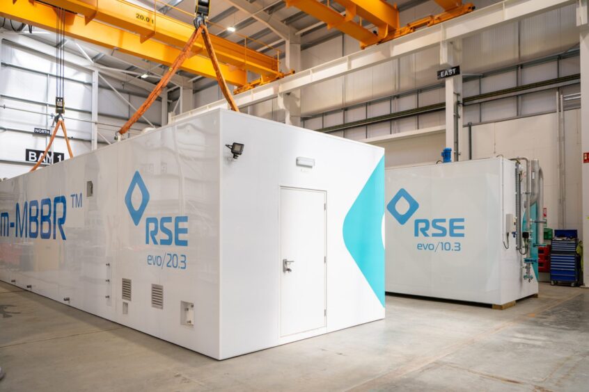 RSE's modular water treatment system