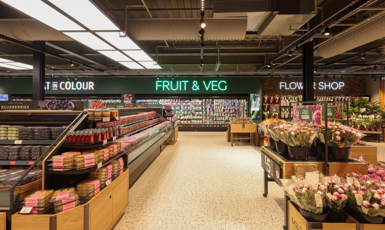 What the food section in the New Union Square M&S could look like, taking inspiration from other stores