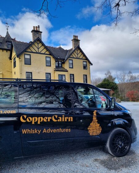 Aberlour-based CopperCairn van.