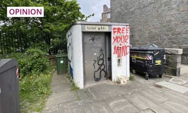 Does a mystery business tycoon now own the Skene Street toilet, or is it still up for grabs? Image: Shepherd Commercial