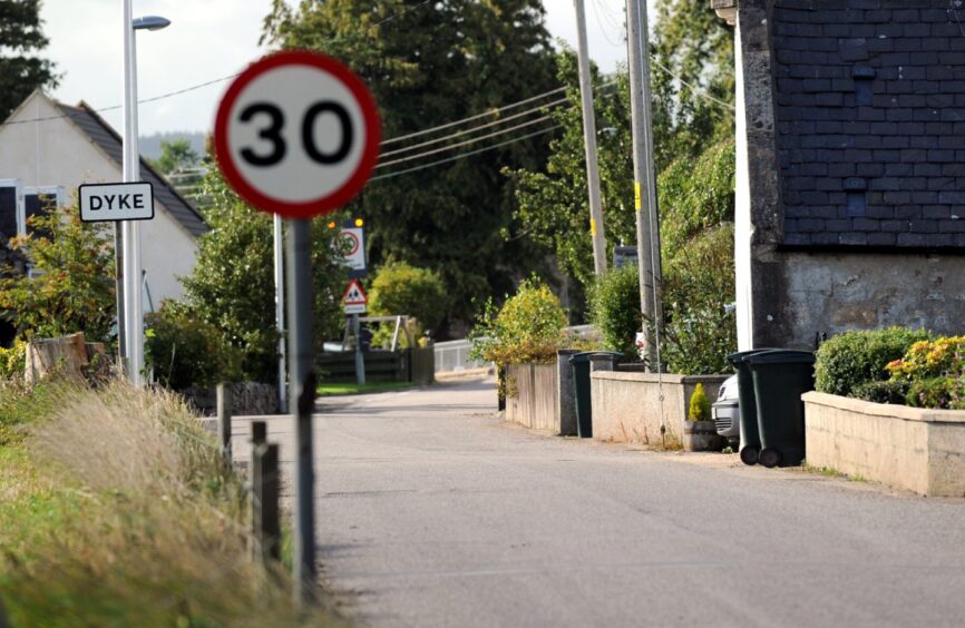 A road in Dyke