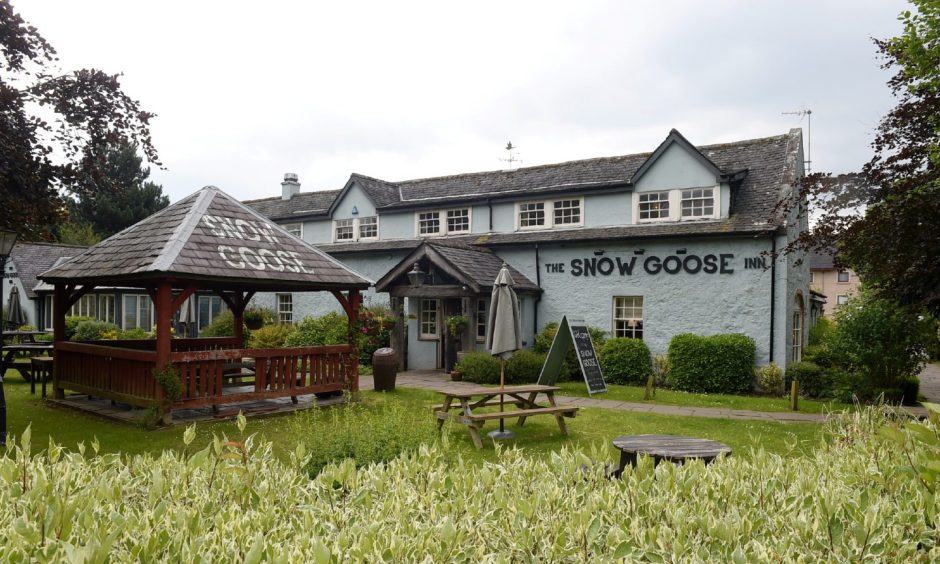 The Snow Goose bar, Inverness