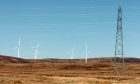 Highland wind turbines