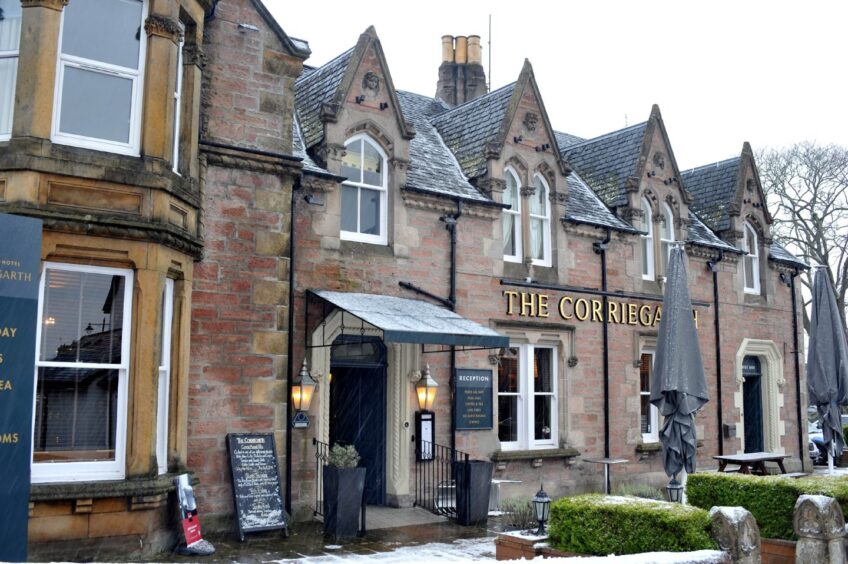 The Corriegarth Hotel. in Inverness