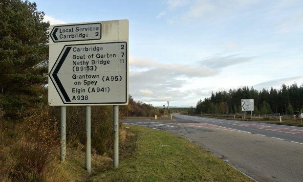 A9 at Carrbridge