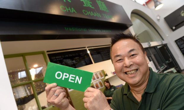 Chi-Lik (Alex) Wan runs Cha Chaan Teng, the latest outlet to open in the Victorian Market food hall. Image Sandy McCook/DC Thomson