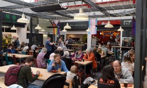 The food hall is attracting growing numbers of visitors. Image 
Sandy McCook/DC Thomson