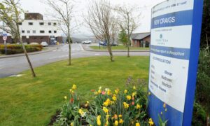 There will be disruption at New Craigs Hospital. Image: Sandy McCook/DC Thomson