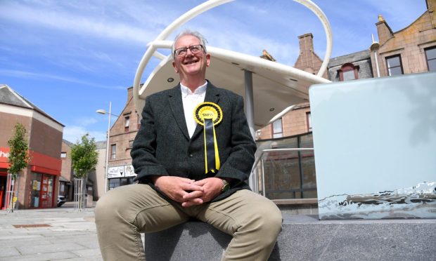 SNP candidate Seamus Logan is standing in Aberdeenshire North and Moray East. Image: Duncan Brown.