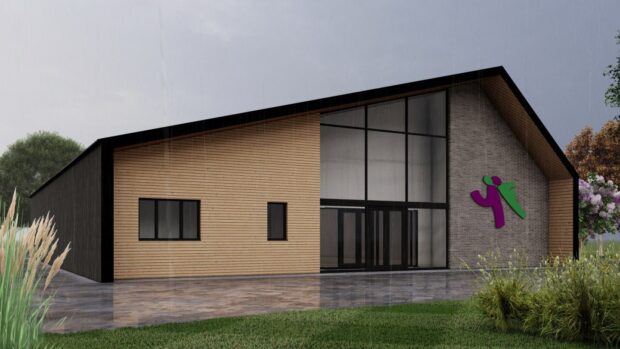 External plans for the new SAYFC building at Ingliston.