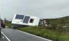 The collision happened on the A87. Image: Taylor Smith