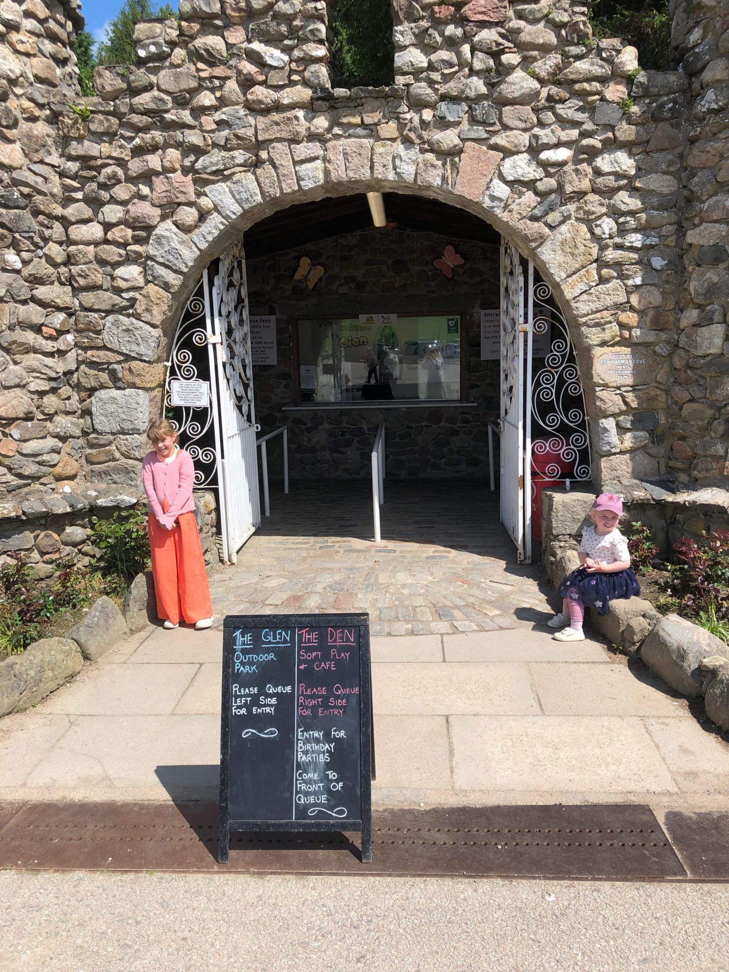 Entrance to Storybook Glen