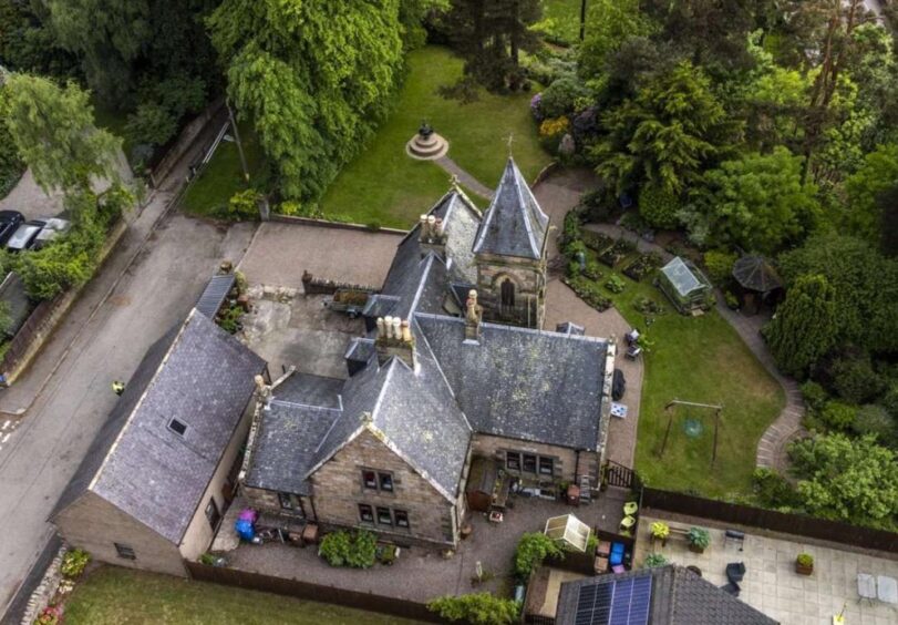 Home with bell tower hits the market in Aberlour.