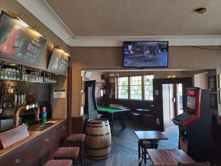 Another view of the interior of the pub.