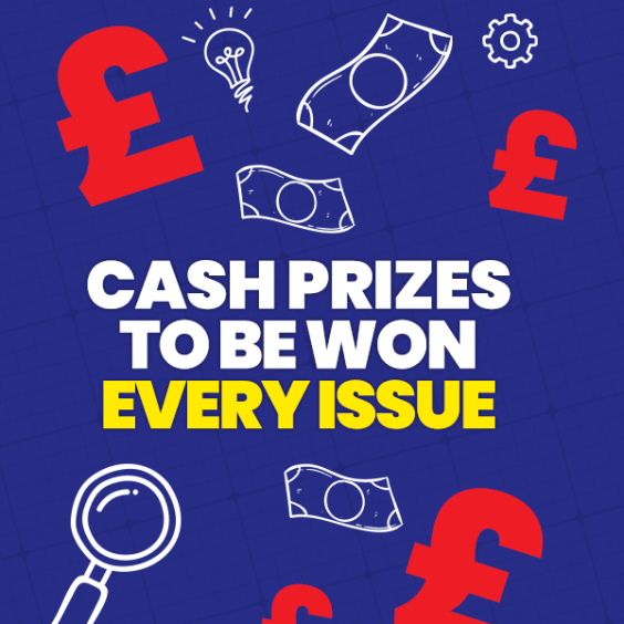 Cash prizes to be won every issue (DC Thomson/Shutterstock)