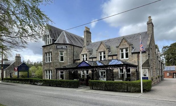 The Loch Kinord Hotel. Image: Christie & Co.