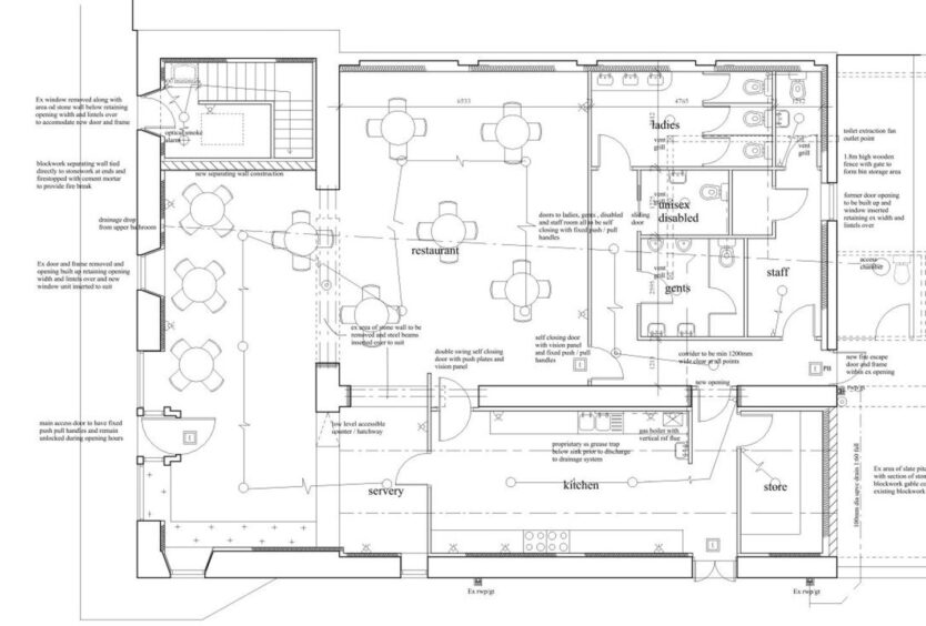 Ground floor plan. Image: Plan Plus