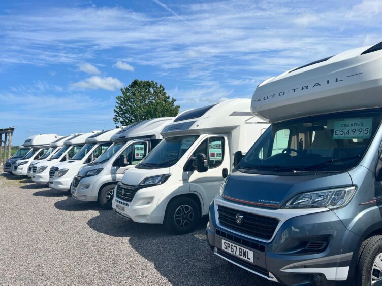 Highland Campervans sells and services a wide range of holiday vehicles.