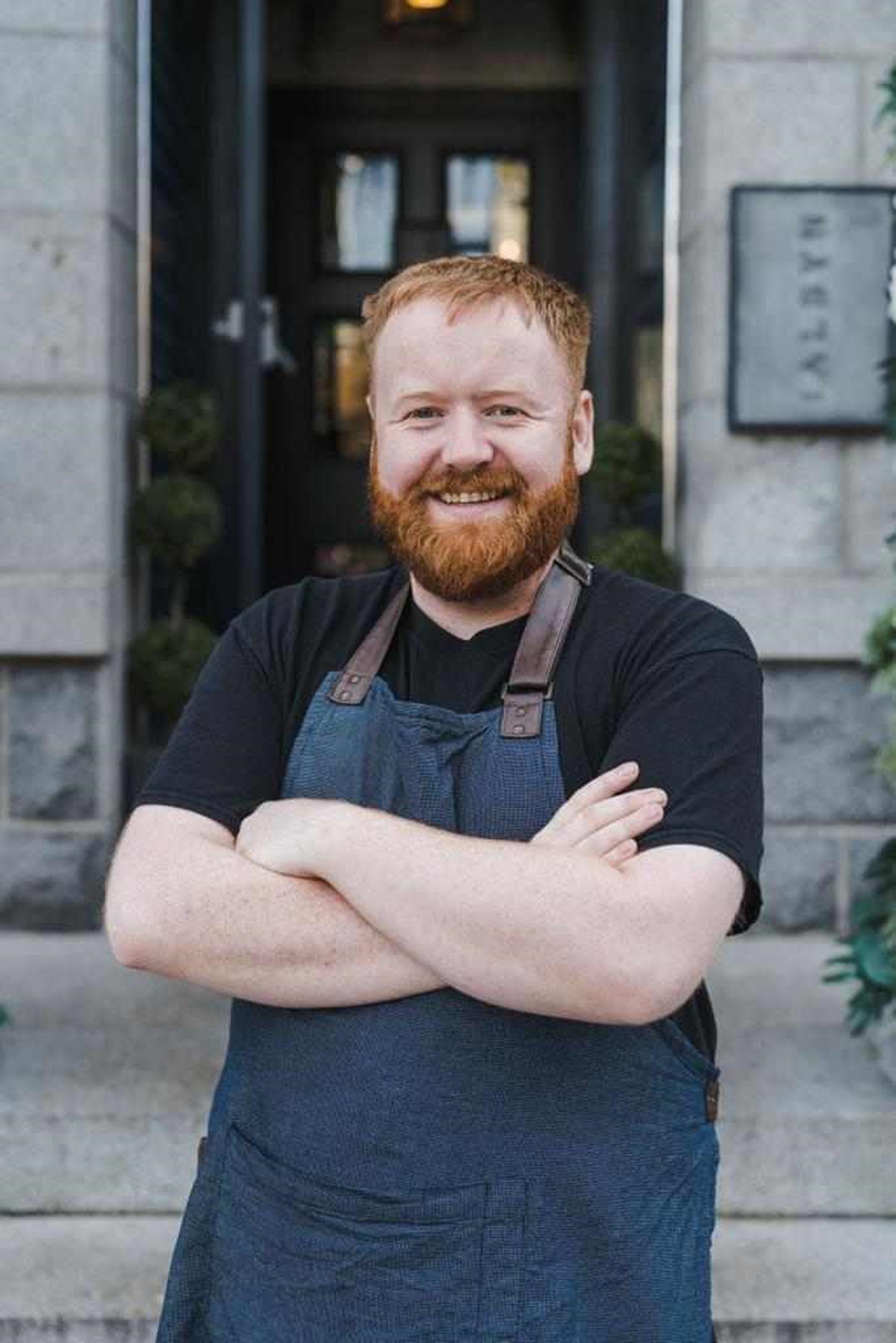 Kyle Jackson, head chef at The Albyn.