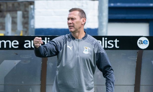 Inverness manager Duncan Ferguson on the sidelines at Raith Rovers. Image: Paul Devlin/SNS Group