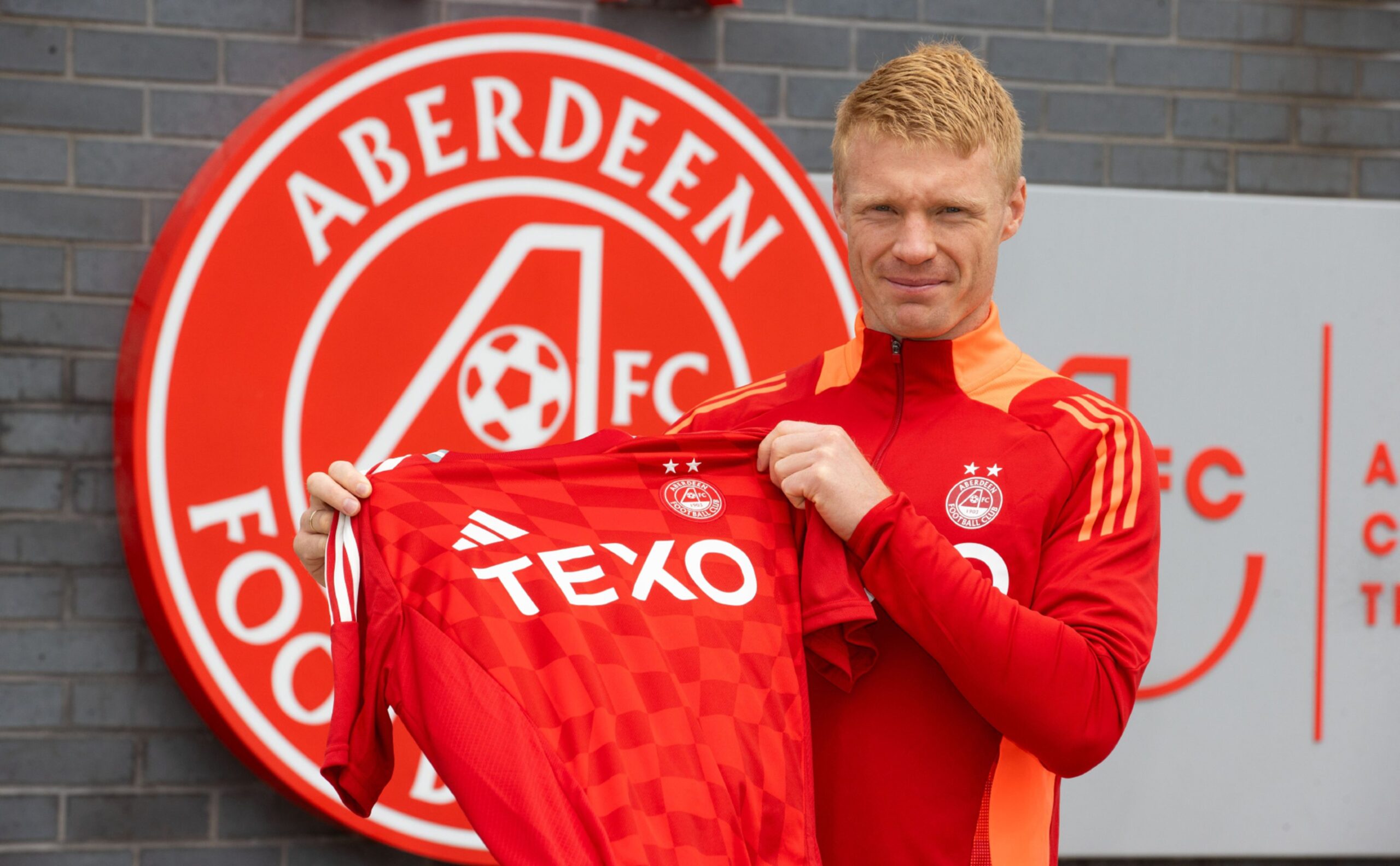 New signing Sivert Heltne Nilsen has penned a three-year contract at Aberdeen. Image: SNS