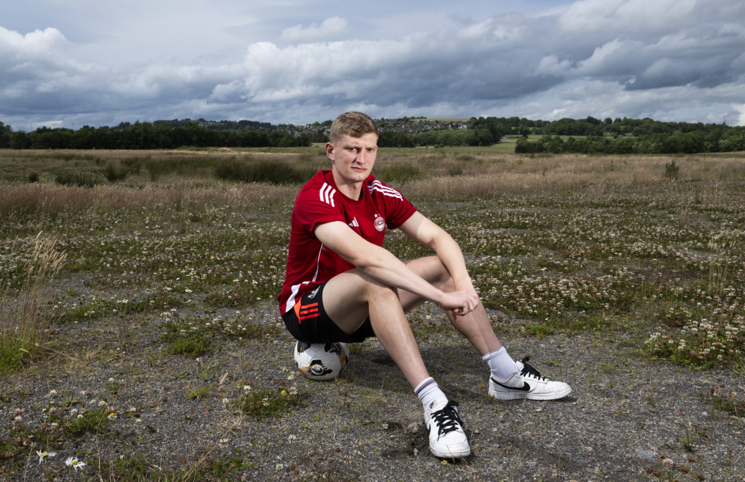 Jack MacKenzie at Cormack Park. Image: SNS 