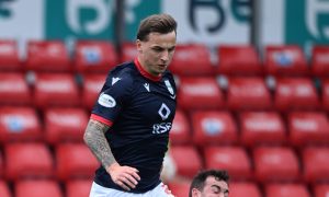 Eamonn Brophy in action for Ross County against Raith Rovers. Image: SNS